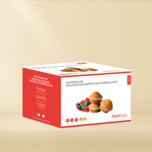 muffins de frutos rojos