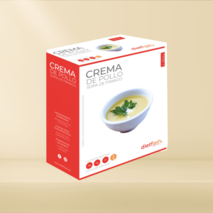 crema de pollo
