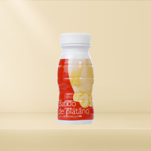 batido de plátano uht