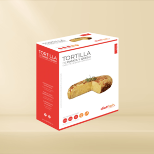 tortilla de patatas con queso