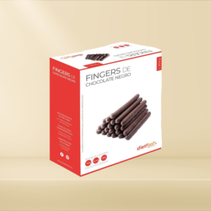 fingers chocolate negro